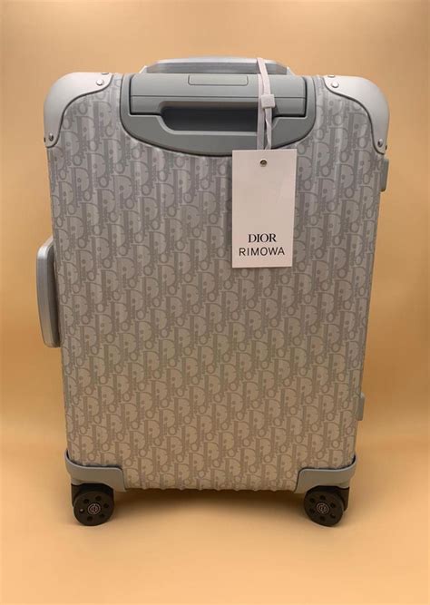 dior rimowa cabin suitcase|dior rimowa luggage price.